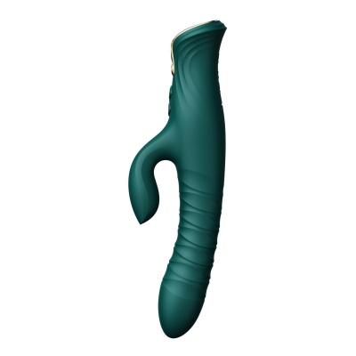 Wibrator rabbit Mose z technologią PowerThrust i podgrzewaniem – 25,5 cm - 1 2