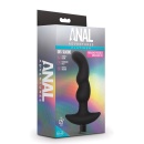 Wibrujący Masażer Prostaty Anal Adventures Platinum 03 - Zakrzywiony Silikon Ultrasilk, 10 Trybów Wibracji, 15,2 cm - 1