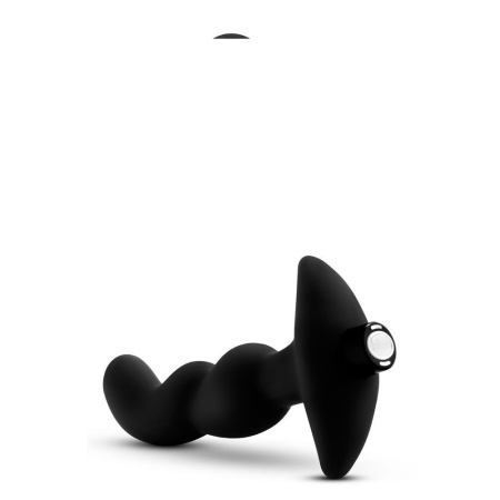 Wibrujący Masażer Prostaty Anal Adventures Platinum 03 - Zakrzywiony Silikon Ultrasilk, 10 Trybów Wibracji, 15,2 cm - 5