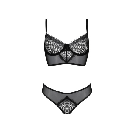 Bielizna-DENERYS SET black XXL/XXXL - 3