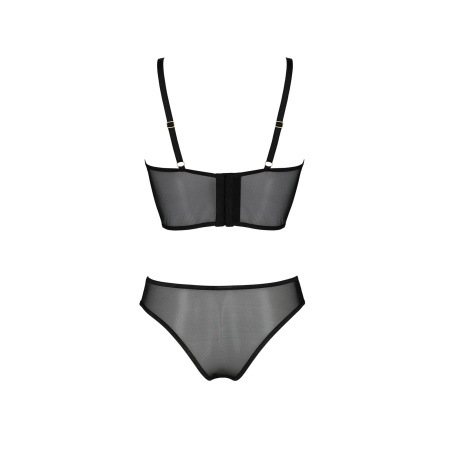 Bielizna-DENERYS SET black XXL/XXXL - 4