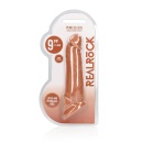 Nakładka na penisa RealRock Penis Sheath Skin TPE 23 cm - realistyczna tekstura, bez ftalanów - 2