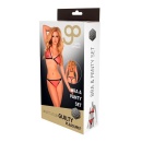 GP PRINTED BRA & PANTY SET, L - 1