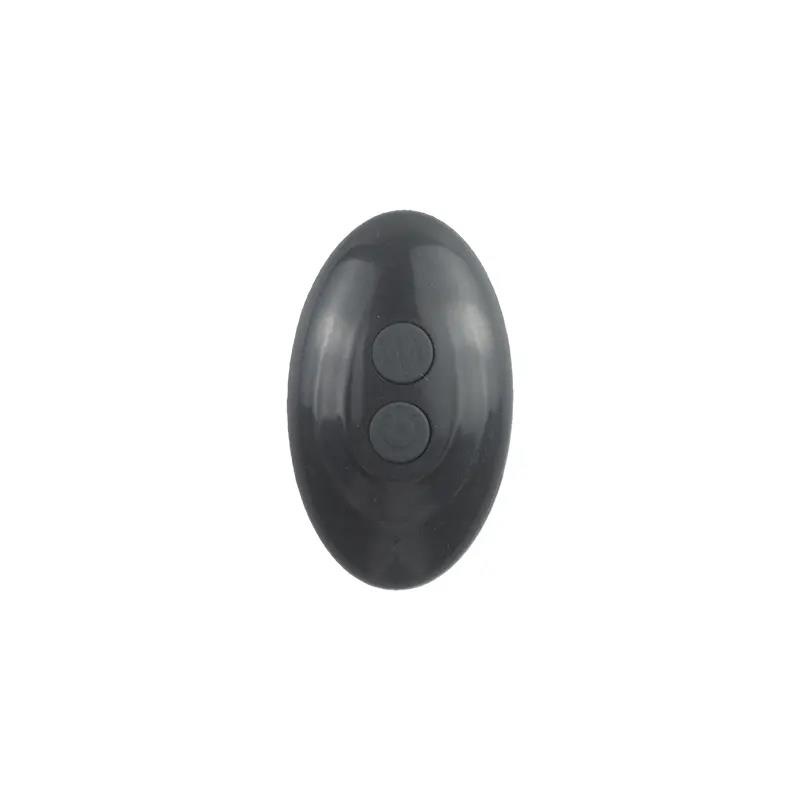 Rotacyjny wibrator dildo 19 cm TPE, 10 trybów wibracji, średnica 4 cm - 9