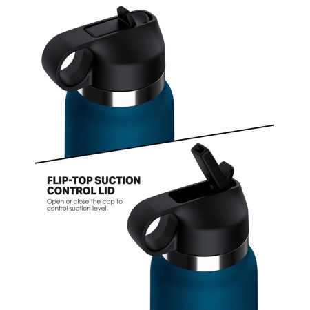 Masturbator Fuck Flask Private Pleaser — dyskretna obudowa w kształcie butelki, zaworek podciśnienia flip-top, długość 23,8 cm, - 5