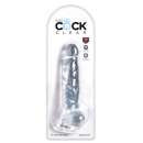 Cock with Balls 8 – realistyczny dildo z jądrami i podstawą ssącą, TPE, 22,2 cm, śr. 5,1 cm - 1