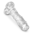 Cock with Balls 8 – realistyczny dildo z jądrami i podstawą ssącą, TPE, 22,2 cm, śr. 5,1 cm - 4
