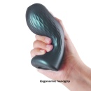 SILI-CUP DUAL SENSATION - Masturbator dwuwejściowy manualny z silikonu płynnego, 14,1 cm - 4