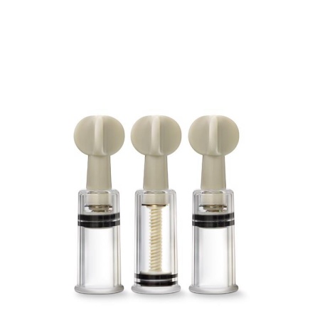 Pompki na sutki i łechtaczkę Twist Suckers - regulowany system podciśnienia, średnica wewnętrzna 2 cm - 2