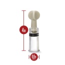 Pompki na sutki i łechtaczkę Twist Suckers - regulowany system podciśnienia, średnica wewnętrzna 2 cm - 3