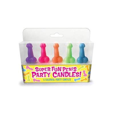 Super Fun Penis Party Candles - 1 2