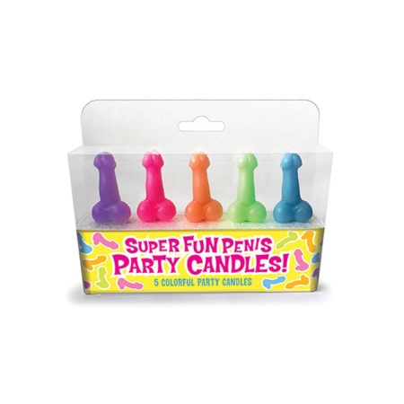 Super Fun Penis Party Candles - 2