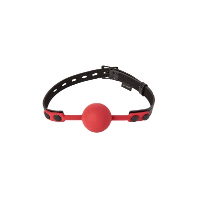 SPORTSHEETS SAFFRON BALL GAG - 1 2