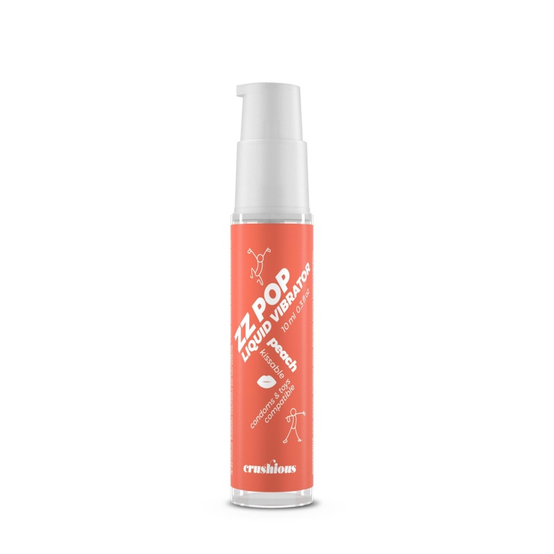 Żel stymulujący ZZ POP o aromacie brzoskwiniowym 10 ml - 1