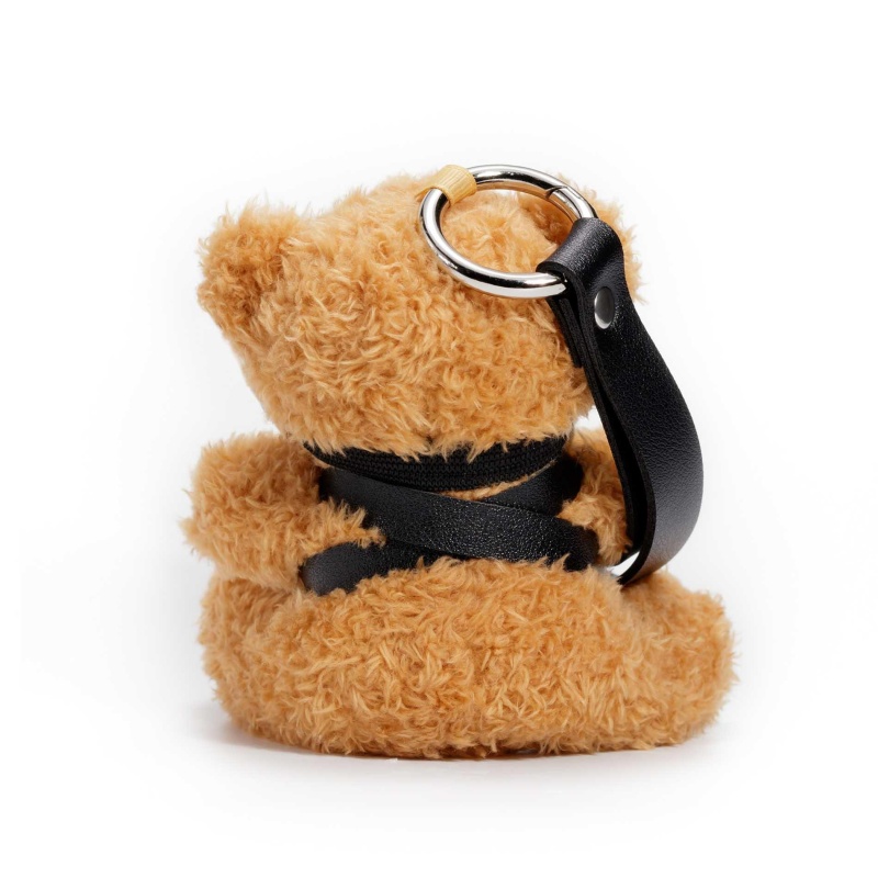 Brelok Pluszowy Miś Crushito 12 cm z Uprzężą BDSM - 3