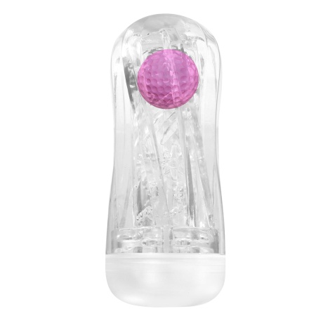 Masturbator próżniowy marki z kulką magiczną - wodoodporny, 15 cm długości - 3