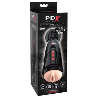 PEE Dirty Talk Starter Stroker - 1