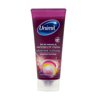 UNIMIL Intense Sensations Massage Gel 200ml Tube - 1