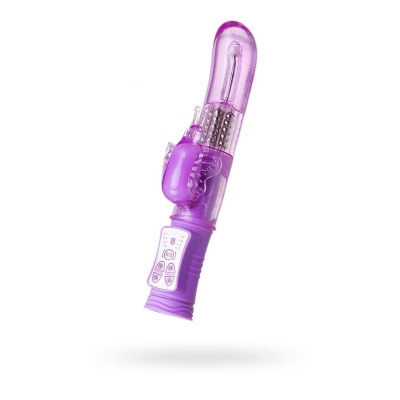 Wibrator króliczek 761032 z rotacją i stymulatorem łechtaczki, 13 cm - 1 2