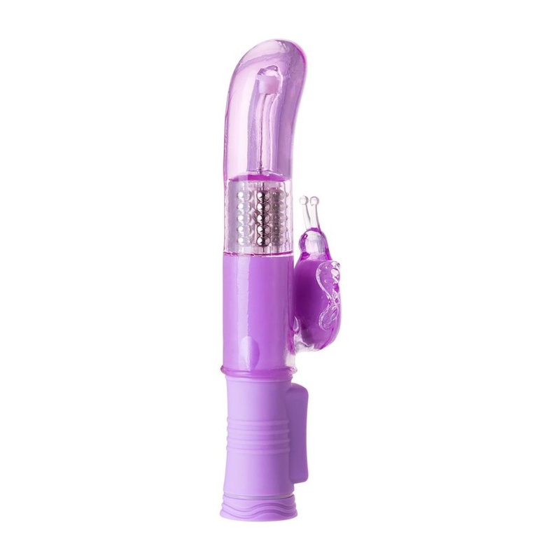 Wibrator króliczek 761032 z rotacją i stymulatorem łechtaczki, 13 cm - 5