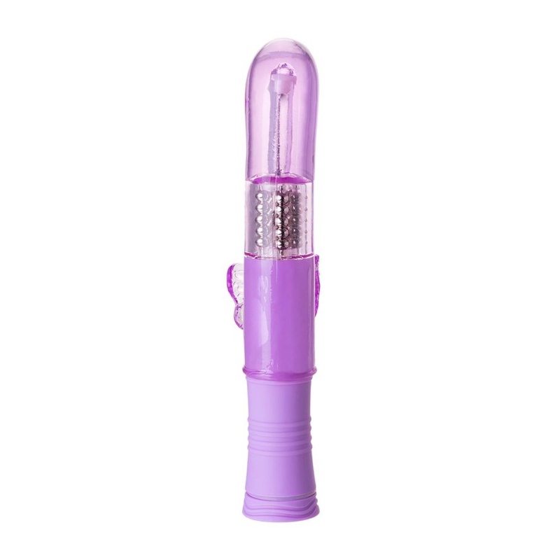 Wibrator króliczek 761032 z rotacją i stymulatorem łechtaczki, 13 cm - 6