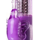 Wibrator króliczek 761032 z rotacją i stymulatorem łechtaczki, 13 cm - 12