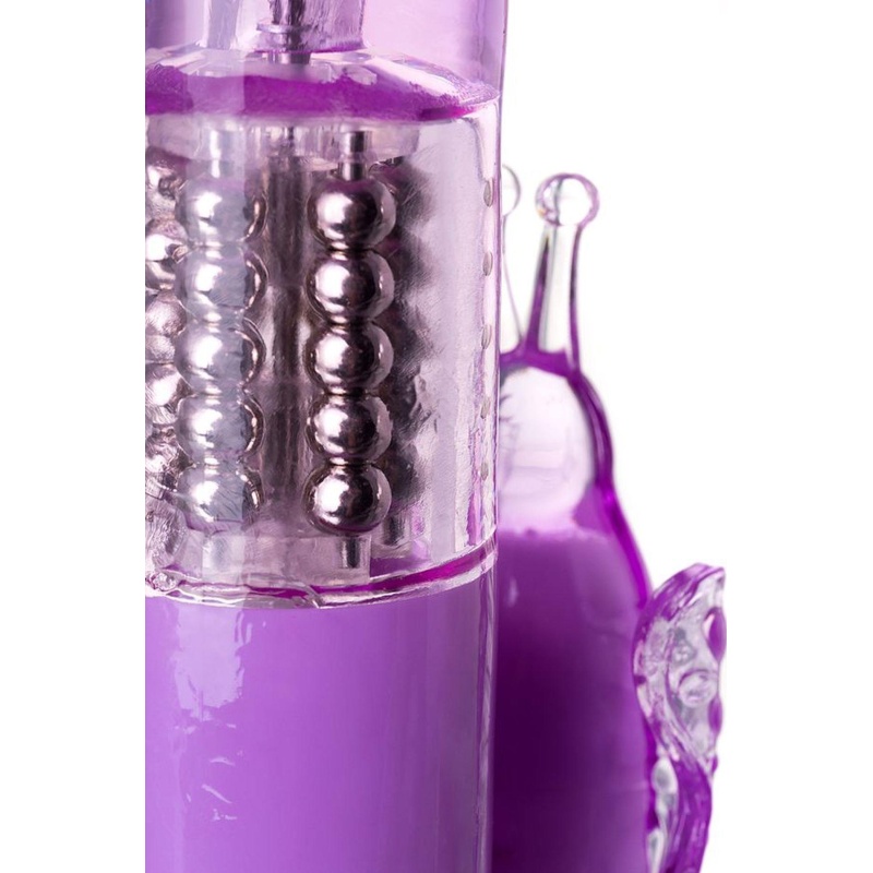 Wibrator króliczek 761032 z rotacją i stymulatorem łechtaczki, 13 cm - 13
