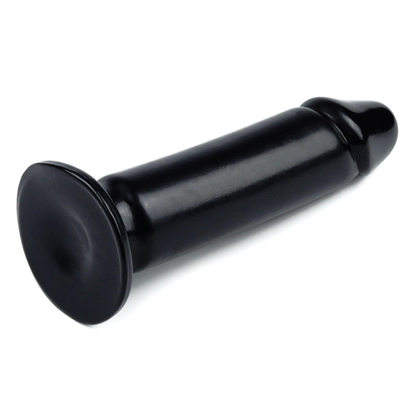 King Sized Anal Dildo 23,5 cm x 4,8 cm – Czarny PVC - 3