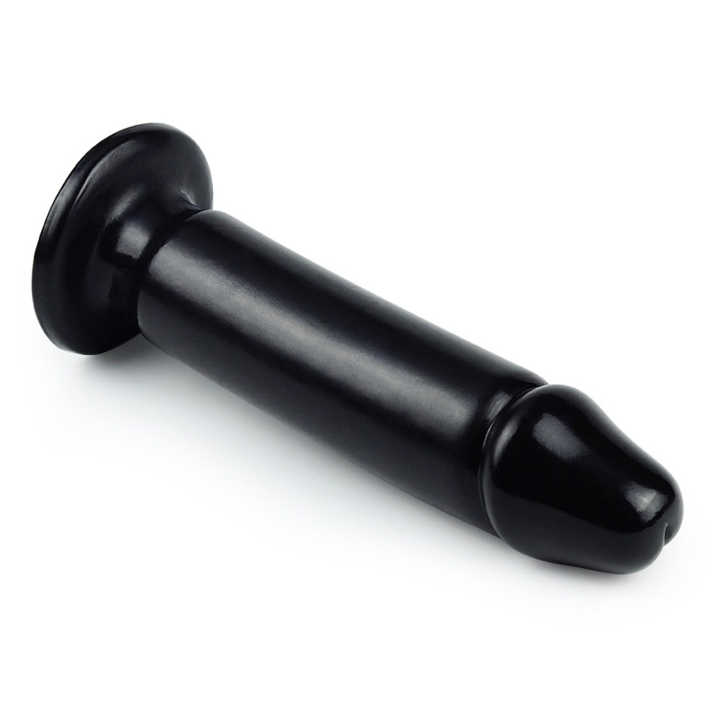 King Sized Anal Dildo 23,5 cm x 4,8 cm – Czarny PVC - 4