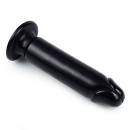 King Sized Anal Dildo 23,5 cm x 4,8 cm – Czarny PVC - 5