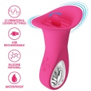 Wibrator oralny Clyde z 12 trybami lizania i wibracji, 18 cm - 2