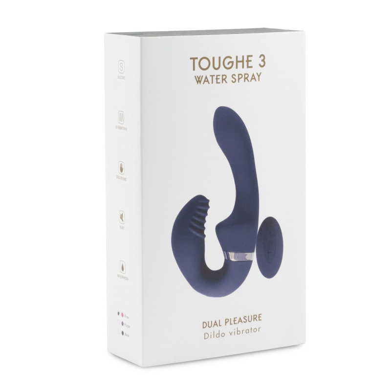 Wibrator dualny B-Series TOUGHE 3 Dual Pleasure - 30 kombinacji, pilot zdalnego sterowania - 10