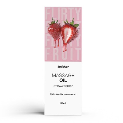 High-Quality Massage Oil (250 ml) (Strawberry) - 1