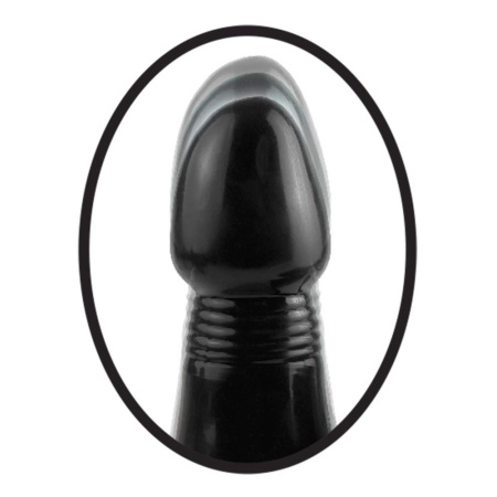 AFC Vibrating Thruster Black — Wibrujący Stymulator Analny, 7 Trybów Wibracji, 3 Prędkości Pchnięć, Wkładka 14 cm - 3