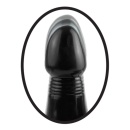 AFC Vibrating Thruster Black — Wibrujący Stymulator Analny, 7 Trybów Wibracji, 3 Prędkości Pchnięć, Wkładka 14 cm - 3
