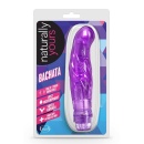 Wibrator Blush Novelties Naturally Yours Bachata Purple - zakrzywiona końcówka do stymulacji punktu G, 16,5 cm - 1