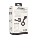 Vibrating Bulb Silicone Prostate Massager with Loop - Black - 3