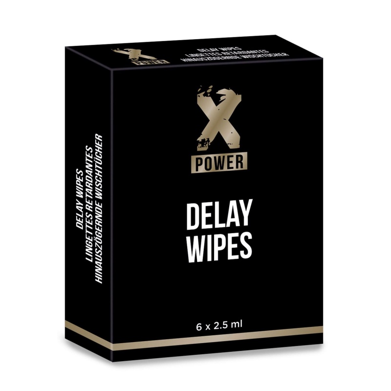 Delay Wipes 6pcs Natural - 1