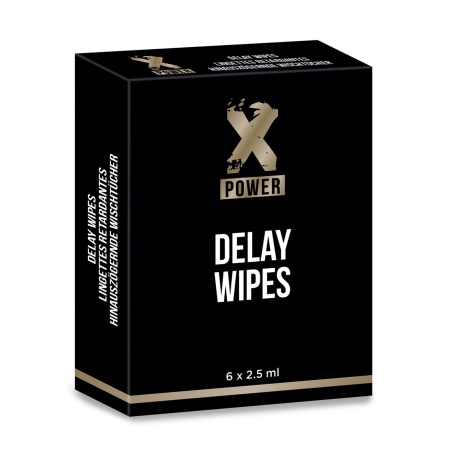 Delay Wipes 6pcs Natural - 1