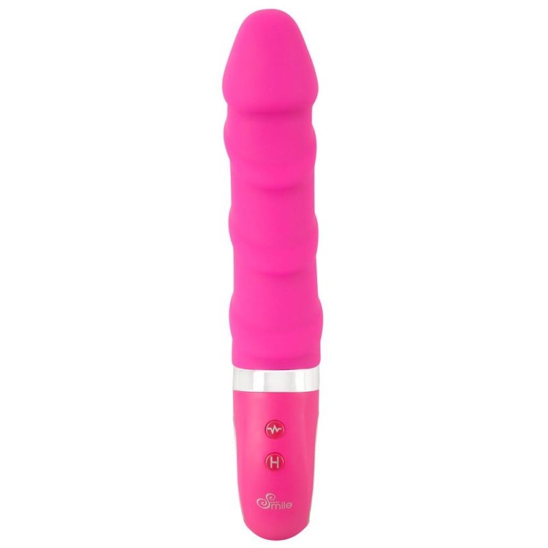 Warming Soft Vibra – wibrator z funkcją ogrzewania do 45°C i 12 trybami wibracji, 22,8 cm - 3