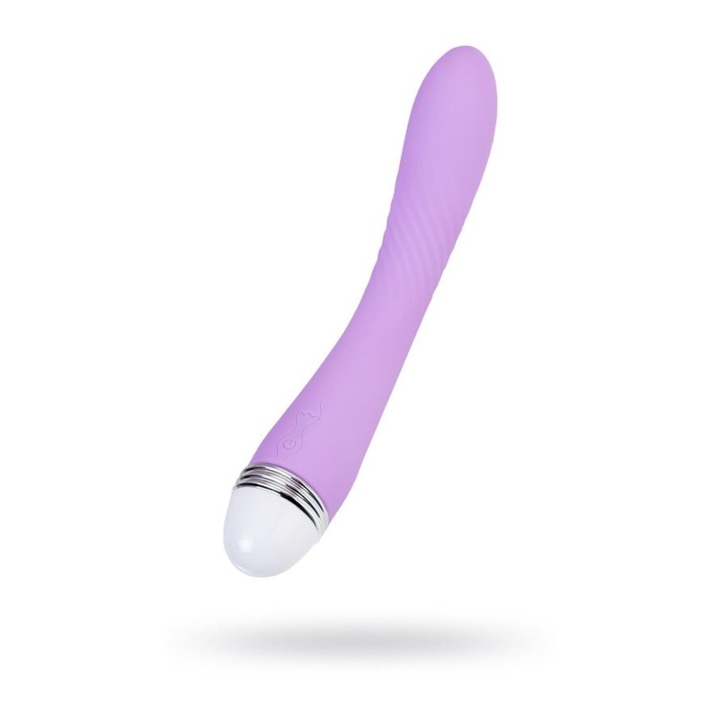 Vibrator Flovetta Lantana - zakrzywiony silikonowy stymulator punktu G, długość 22 cm, średnica maksymalna 3,8 cm - 1