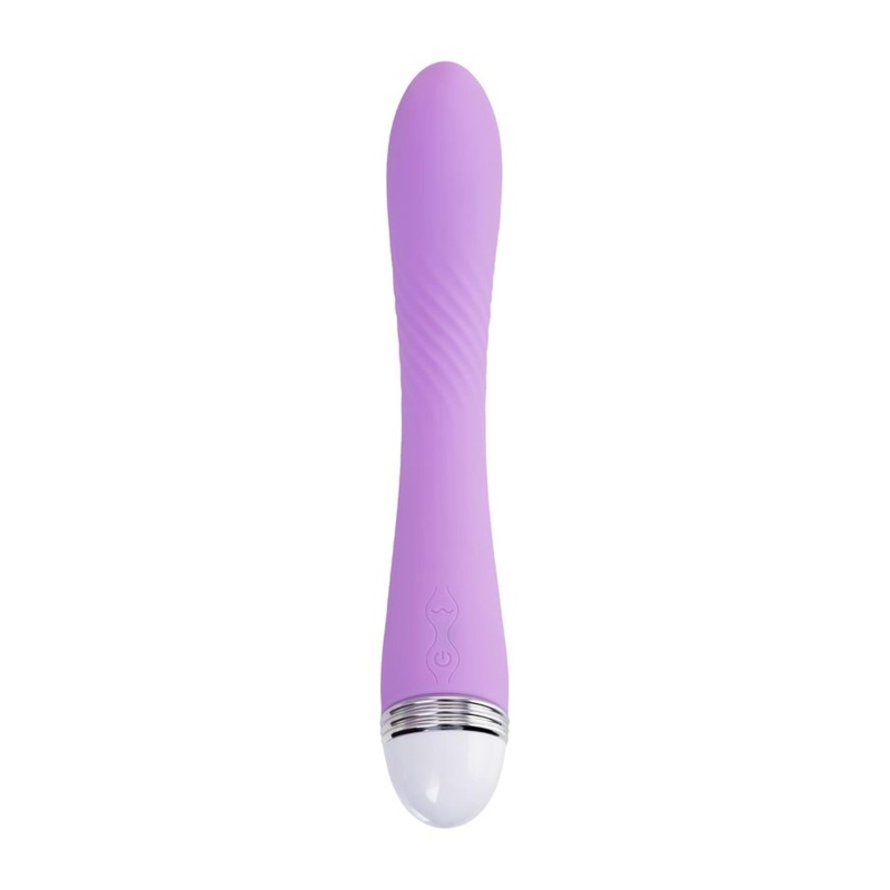 Vibrator Flovetta Lantana - zakrzywiony silikonowy stymulator punktu G, długość 22 cm, średnica maksymalna 3,8 cm - 2