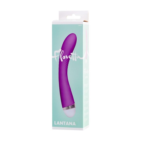 Vibrator Flovetta Lantana - zakrzywiony silikonowy stymulator punktu G, długość 22 cm, średnica maksymalna 3,8 cm - 7