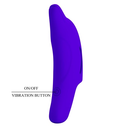 Wibrator na palec Delphini 8,5 cm, 10 trybów wibracji - 9