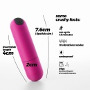 Bala wibracyjna iMoan 7,6 cm Różowa - 6