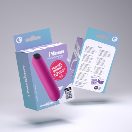 Bala wibracyjna iMoan 7,6 cm Różowa - 7