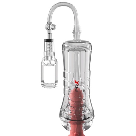 Masturbator ViewTube Vac XXL Clear z pompą próżniową i przezroczystą obudową, 27,3 cm - 3
