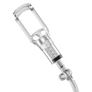 Masturbator ViewTube Vac XXL Clear z pompą próżniową i przezroczystą obudową, 27,3 cm - 5