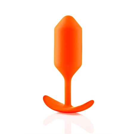 Korek analny ważony Snug Plug 3 - silikon medyczny, obciążenie 180,7 g, długość 12 cm, średnica 3,8 cm - 3