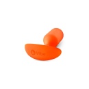 Korek analny ważony Snug Plug 3 - silikon medyczny, obciążenie 180,7 g, długość 12 cm, średnica 3,8 cm - 5